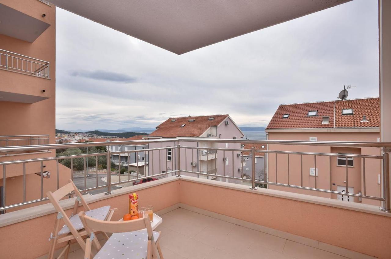 Apartment Anna A2+2 Макарська Екстер'єр фото